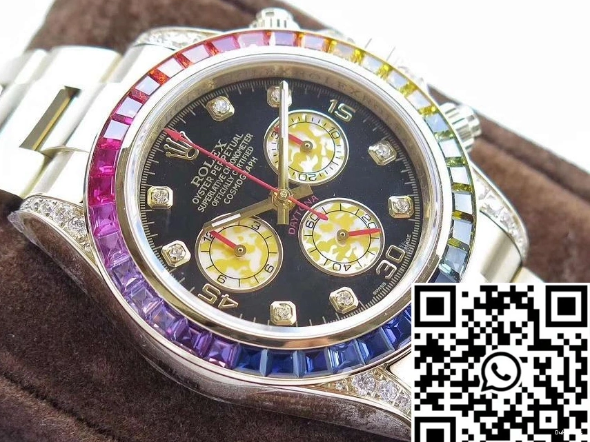 Rainbow Factory Rolex Movement 116589RBOW BL Daytona 4130 Cosmograph 0601